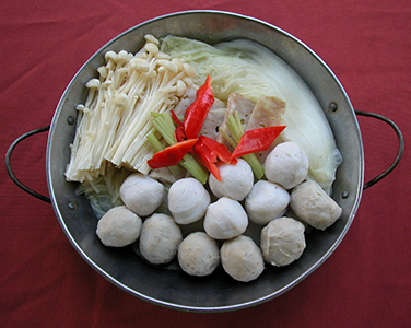 鍋仔雙丸大白菜