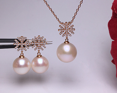 張恒福珍珠首飾 2D009a