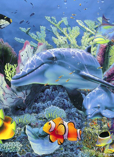 蔚藍(lán)心動(dòng) 海洋藝術(shù)  VR展